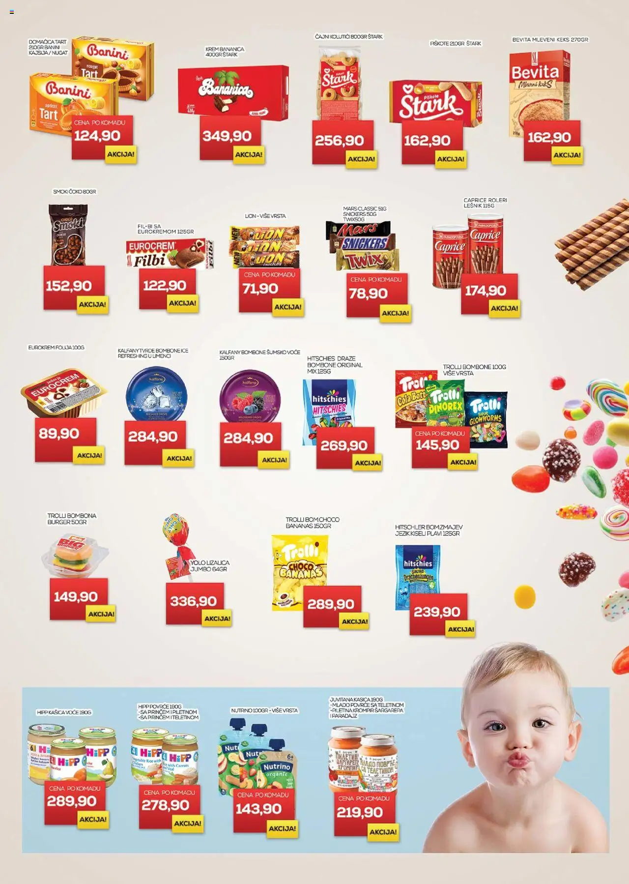 Medius katalog - važi od 09.09.2025 | Strana: 12 | Proizvode: Smoki, Twix, Eurocrem, Piletina