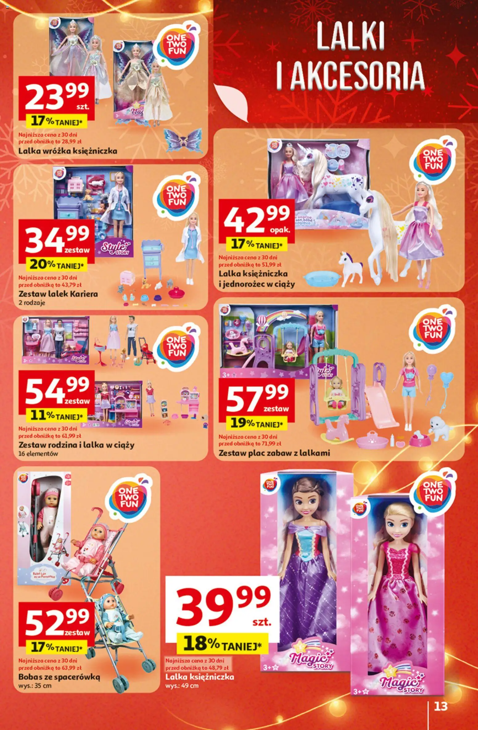 Auchan Black Friday od 27.11.2025 | Strona: 13 | Produkty: Lalka, Jednorożec