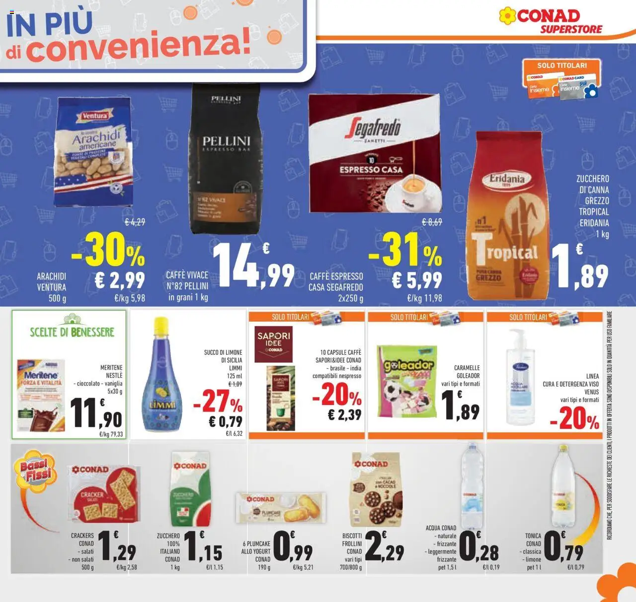 Volantino Conad del 04.06.2025 | Pagina: 41 | Prodotti: Cioccolato, Succo, Limone, Arachidi