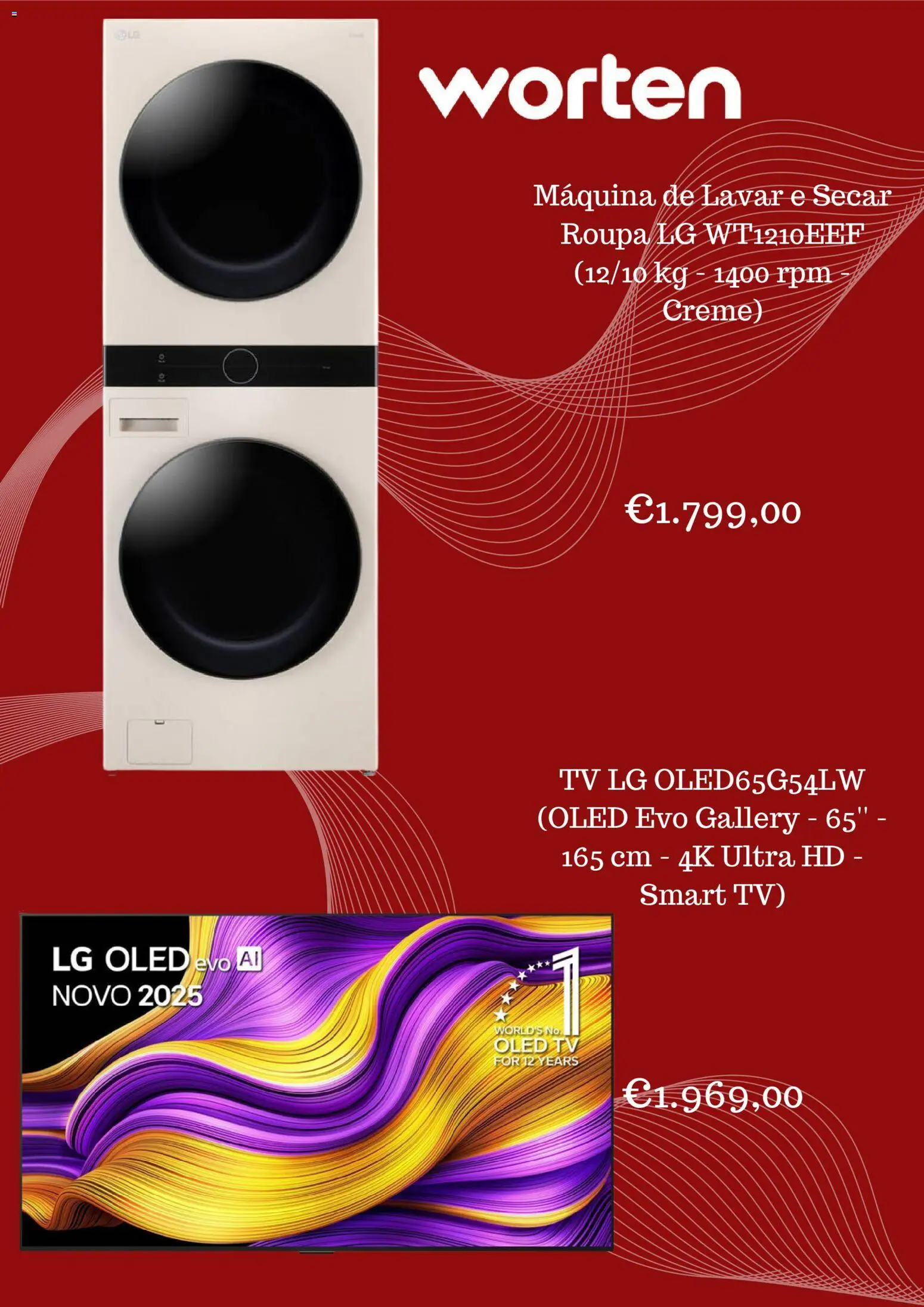 Worten Promoções │ válido de 22.10.2025 | Página: 4 | Produtos: Máquina de lavar, Creme