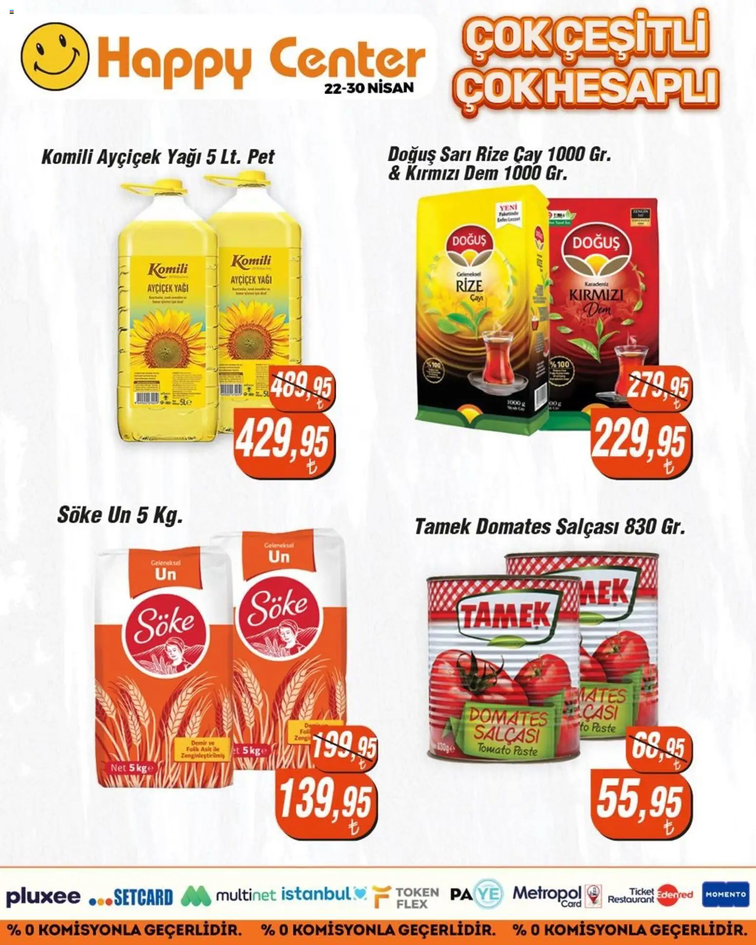 Happy Center Katalog - 22.04.2026 tarihinden itibaren geçerlidir | Sayfa: 15 | Ürünler: Domates, Çay