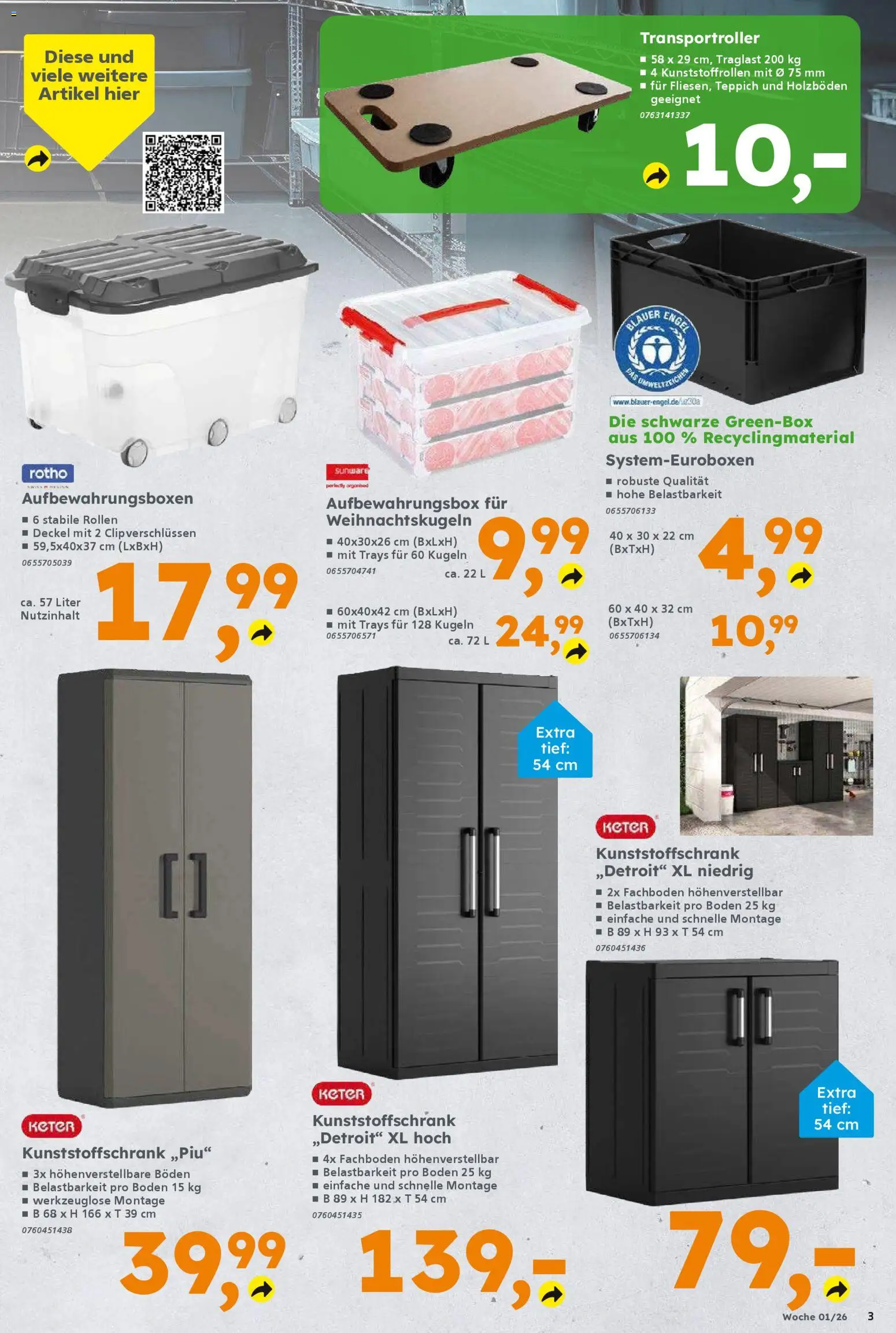 Globus Baumarkt prospekt Oststeinbek	 – gültig ab 29.12.2025 | Seite: 3 | Produkte: Teppich