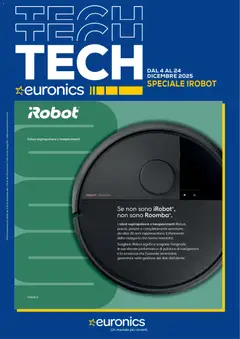 Anteprima del volantino Euronics iRobot catalogo valido a partire dal 04.12.2025