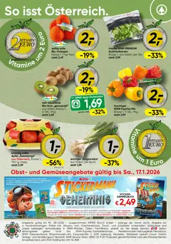 Spar Obst und Gemüse - Salzburg  ab 12.01.2026 gültig
