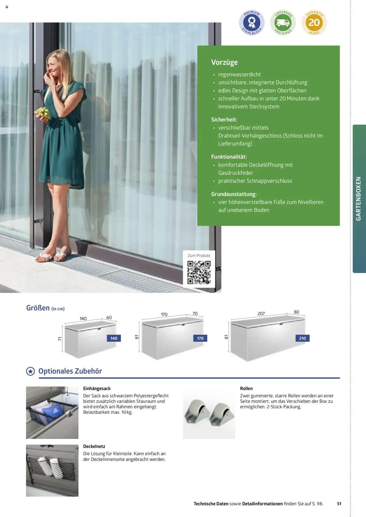 Dehner Biohort – Metall für Garten & Terrasse gültig ab 30.12.2024 | Seite: 51 | Produkte: Box