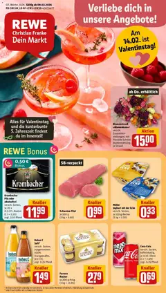 Rewe prospekt Westhausen	 ab 09.02.2026 gültig