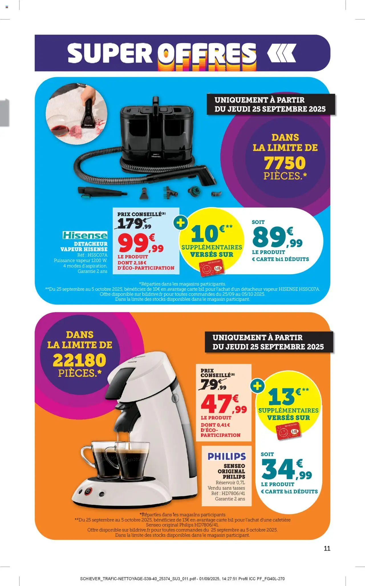  | Page: 11 | Produits: Cafetière, Senseo, Cafetière senseo, Tasses