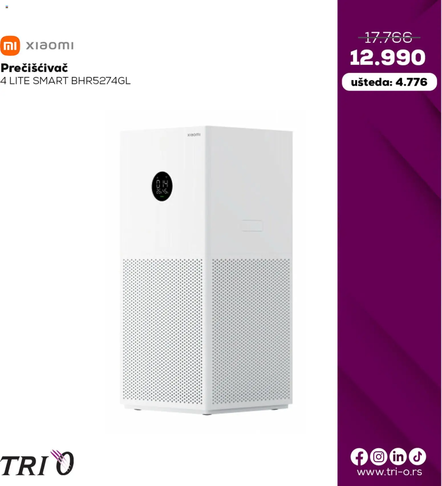 Tri O katalog - važi od 28.10.2025 | Strana: 2 | Proizvode: Xiaomi