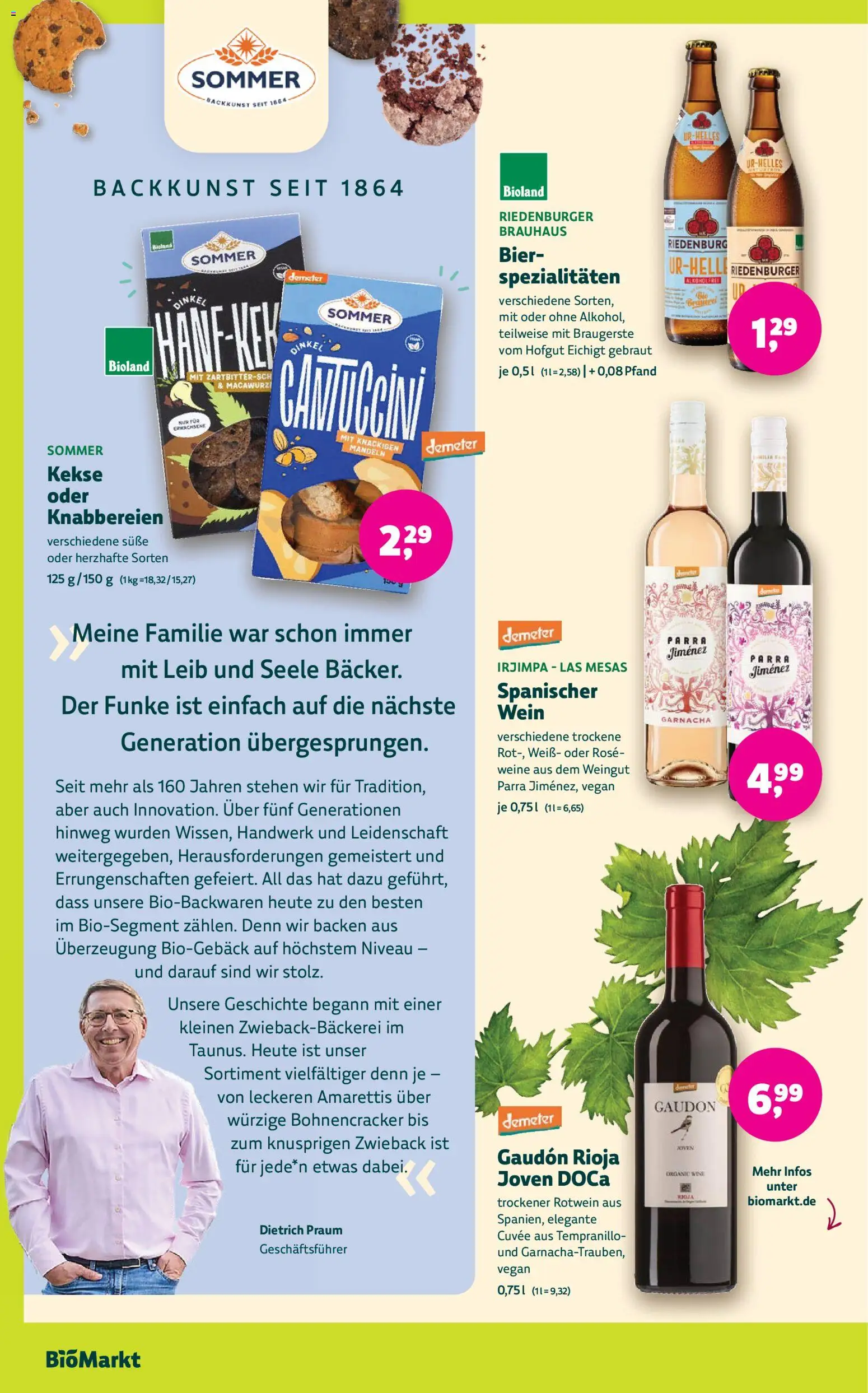 BioMarkt Prospekt – gültig ab 25.02.2026 | Seite: 10 | Produkte: Bier, Rotwein, Mandeln, Wein