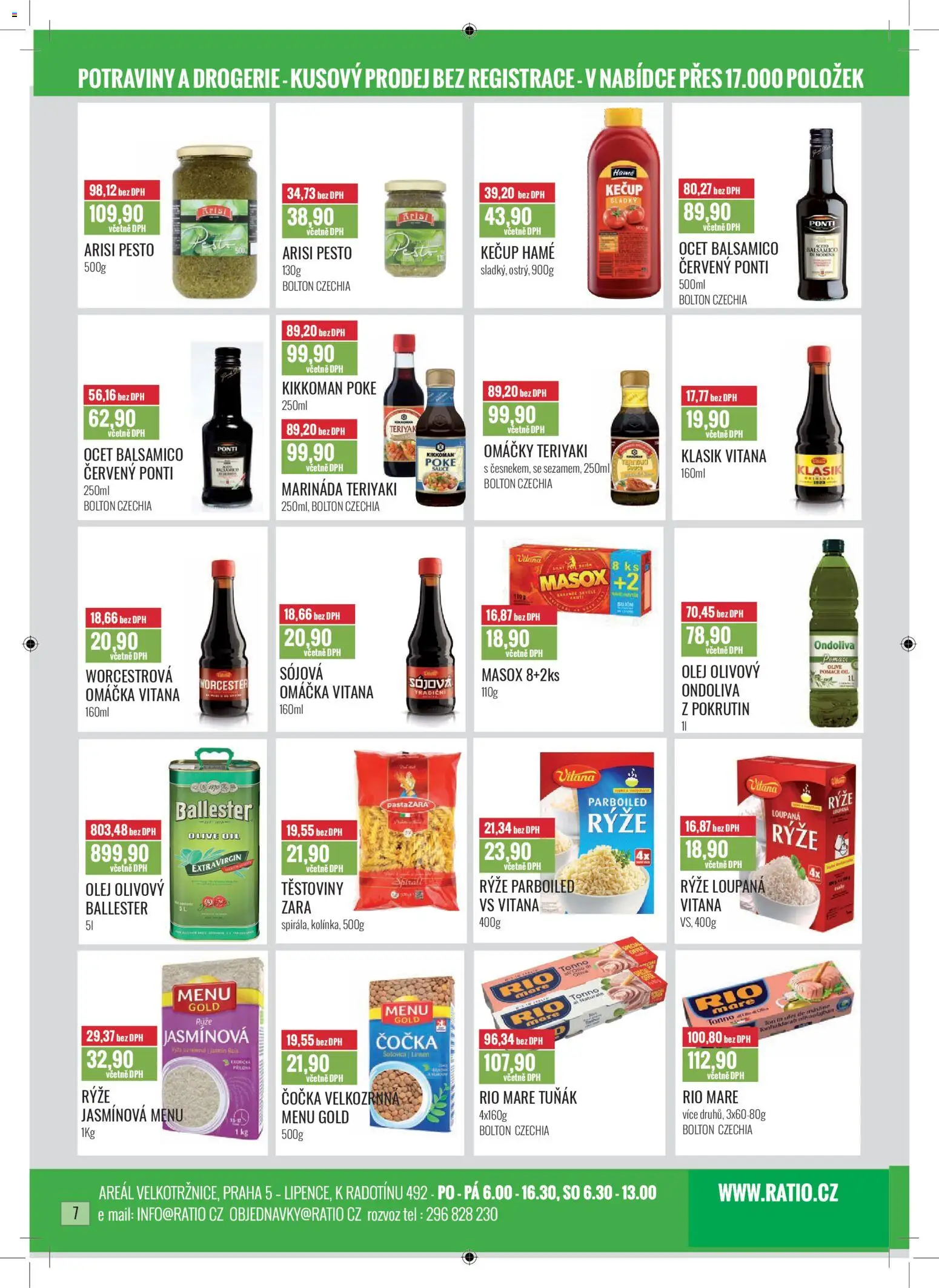 Ratio leták od 01.12.2025 | Strana: 8 | Produkty: Rýže, Těstoviny, Potraviny, Marináda