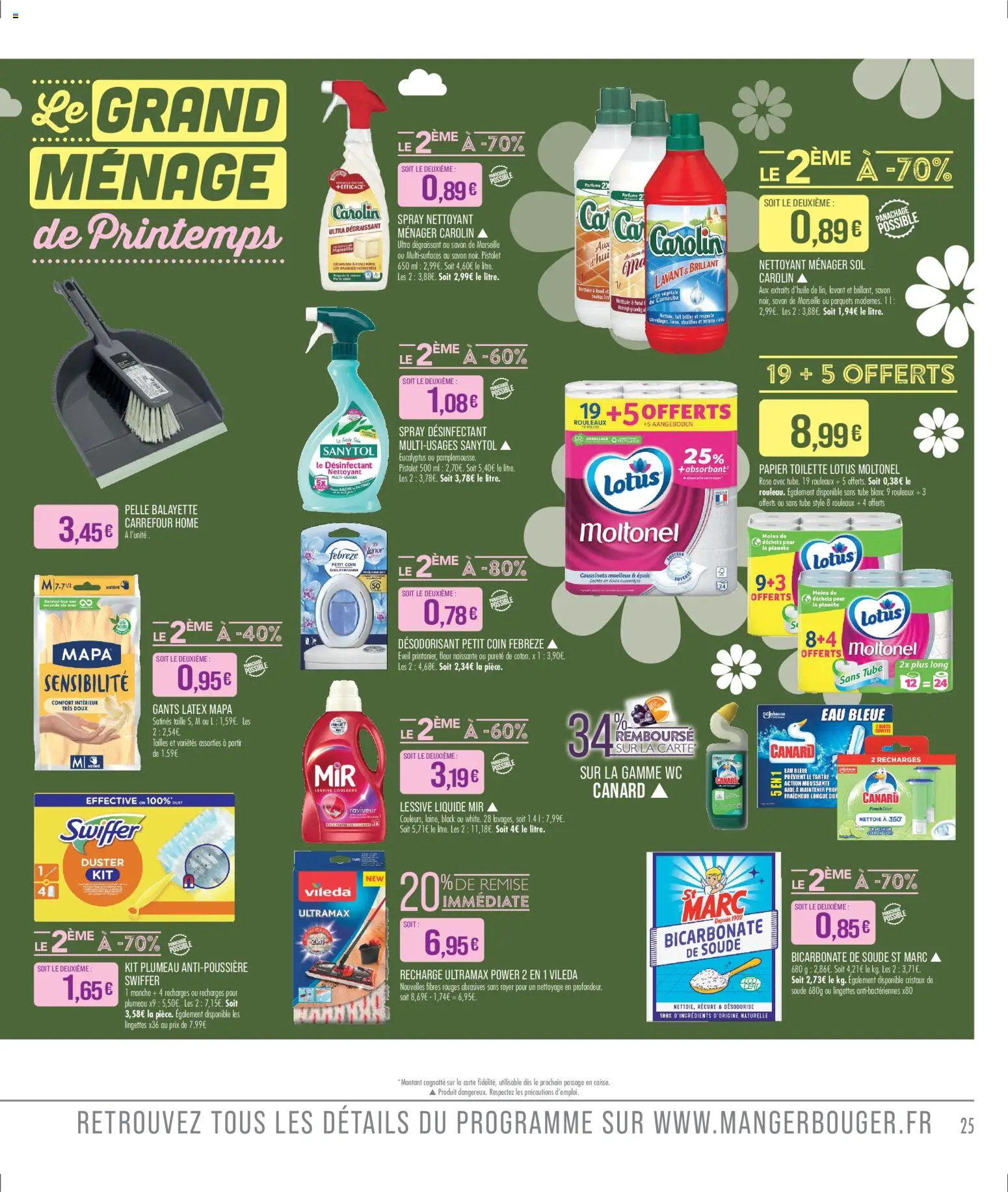 {H1} | Page: 27 | Produits: Cire, Papier toilette, Désodorisant, Savon