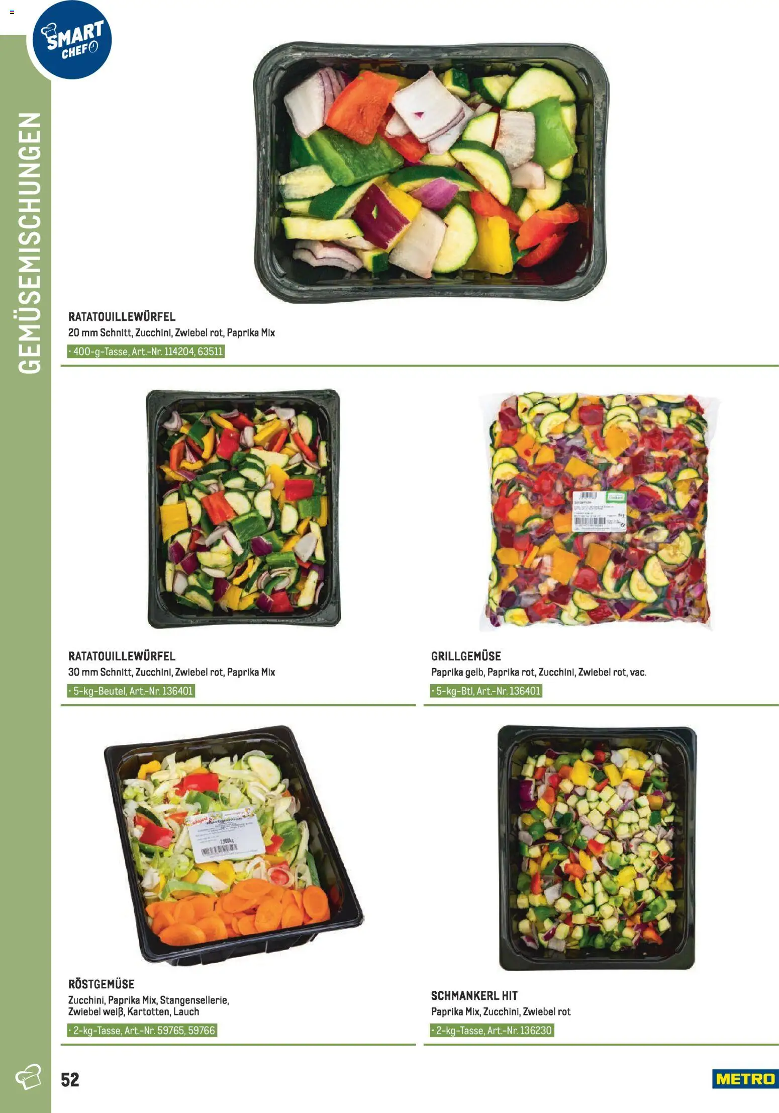 Metro angebote - Smart Chef Obst & Gemüse gültig ab 26.03.2026 | Seite: 52