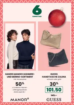 Manor Aktionen Adventskalender ab 01.12.2025 gültig | Seite: 8