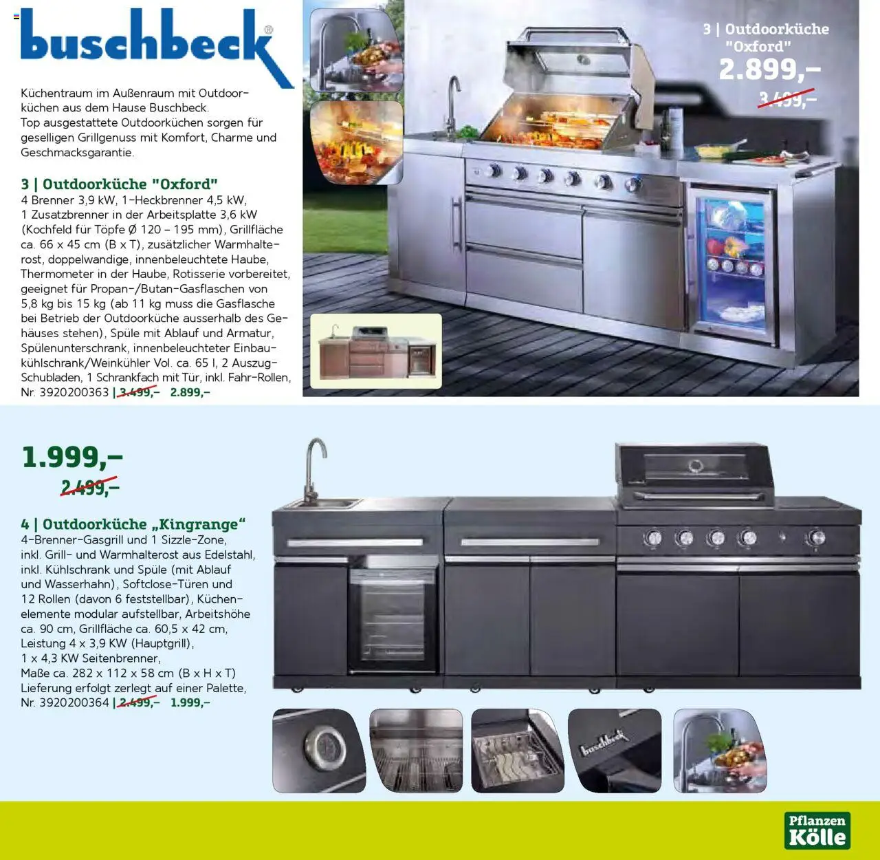 Pflanzen-Kölle Gartenmöbel Katalog 2025 – gültig ab 22.01.2025 | Seite: 71 | Produkte: Top, Grill, Kühlschrank, Kuchen