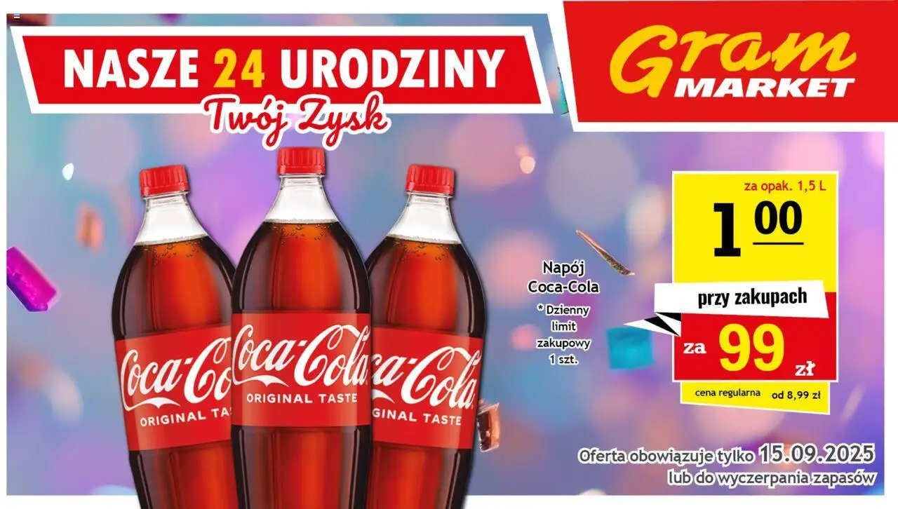 Gram Market Gazetka - Niesłychanie Niskie Ceny od 10.09.2025 | Strona: 5