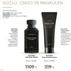 01.09.2025 tarihinden itibaren geçerli olan Farmasi kataloğu önizlemesi | Sayfa: 62 | Ürünler: Gül, Tıraş sonrası losyonu, Parfüm, Biber