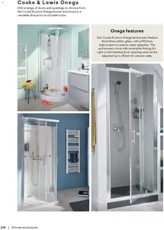 Preview of B&Q - Bathrooms valid from 16.12.2025 | Page: 228 | Products: Shower, Door, Doors