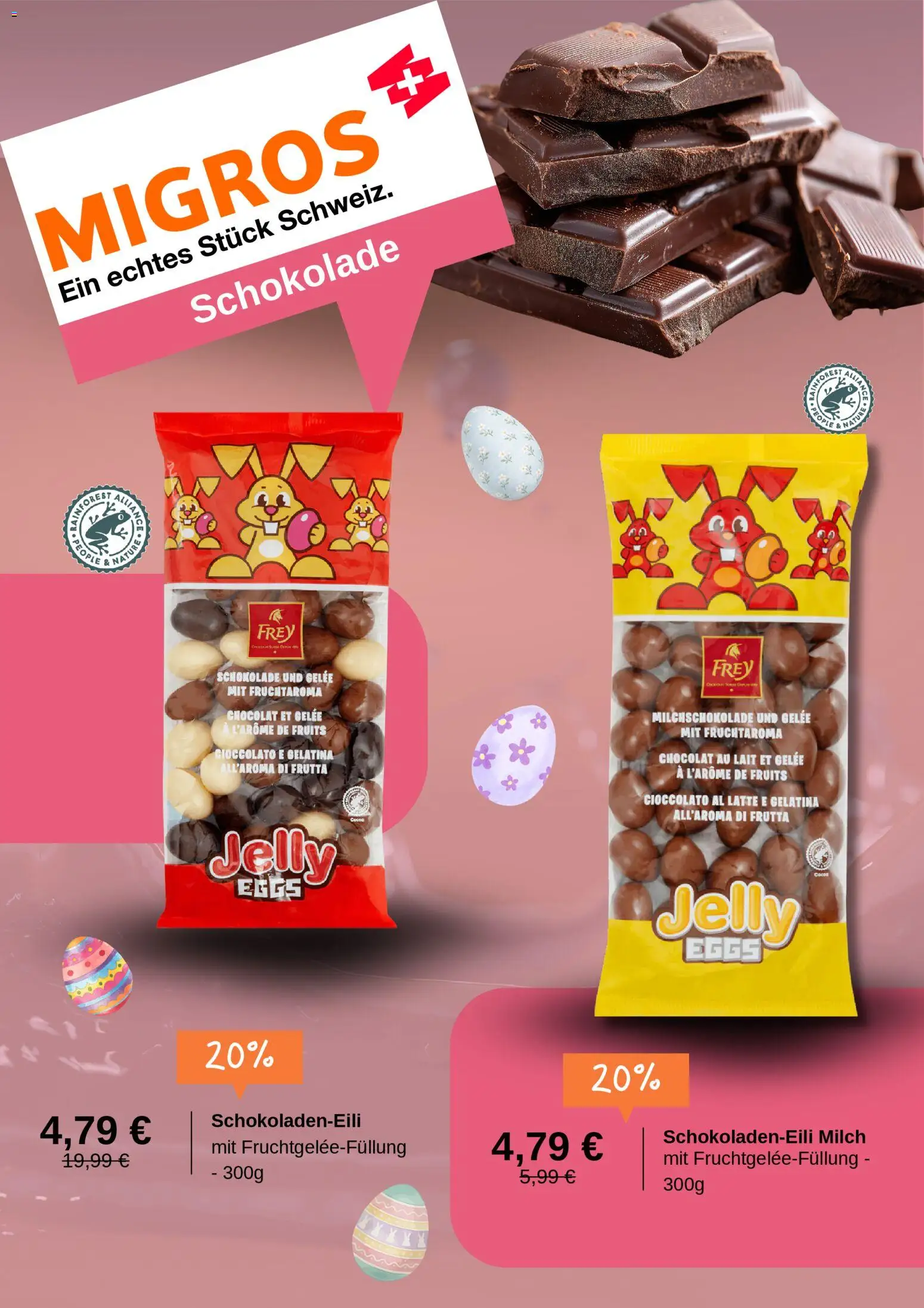 Migros Prospekt 	 – gültig ab 24.02.2026 | Seite: 5 | Produkte: Milch, Schokolade