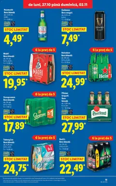 Ofertele Lidl valabile de la 27.10.2025 | Pagină: 15