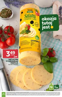 Pogląd oferty "Stokrotka Gazetka" - ważna od 12.02.2026 | Strona: 21 | Produkty: Stokrotka, Bazylia, Ser, Salami
