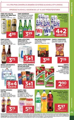 Stokrotka Gazetka - Market od 17.07.2025 | Strona: 21 | Produkty: Ice Tea, Pepsi, Coca cola, Woda