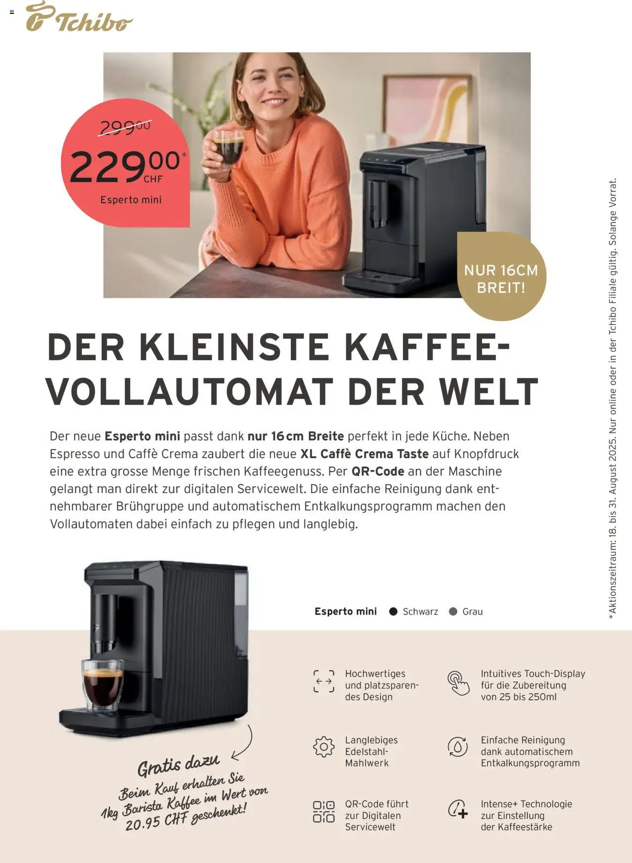 Tchibo Aktionen Filialen ab 29.07.2025 | Seite: 22 | Produkte: Kaffee