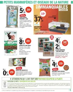 Brico E.Leclerc - Prévisualisation de Brico E.Leclerc catalogue valide à partir de 17.03.2026 | Page: 3 | Produits: Base, Litière, Cage