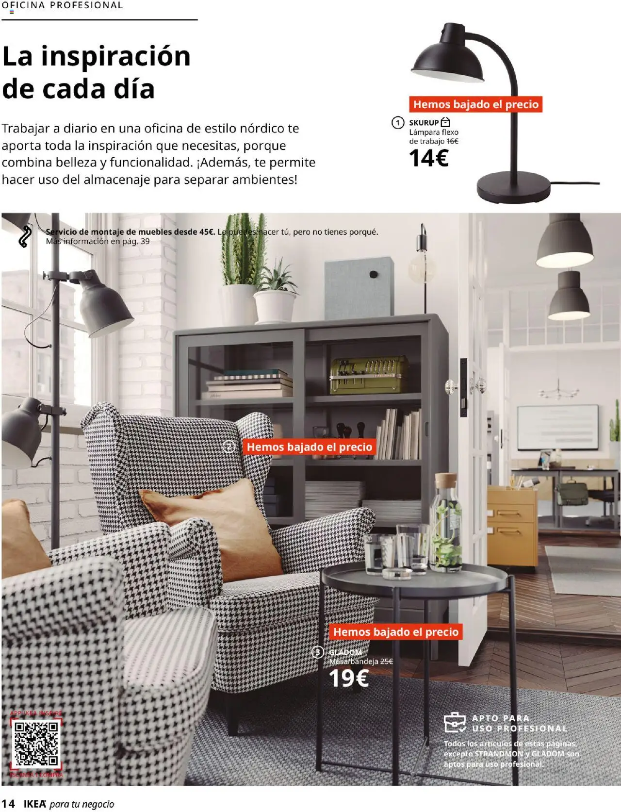 Catálogo IKEA para tu negocio │ válido desde el 04.02.2025 | Página: 14 | Productos: Té, Muebles, Almacenaje, Lámpara
