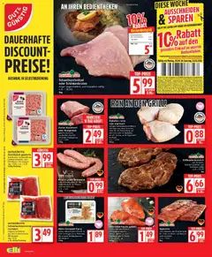Elli Markt Prospekt 	 ab 20.04.2026 gültig | Seite: 4 | Produkte: Bratwurst, Grillfleisch, Roastbeef, Hackfleisch