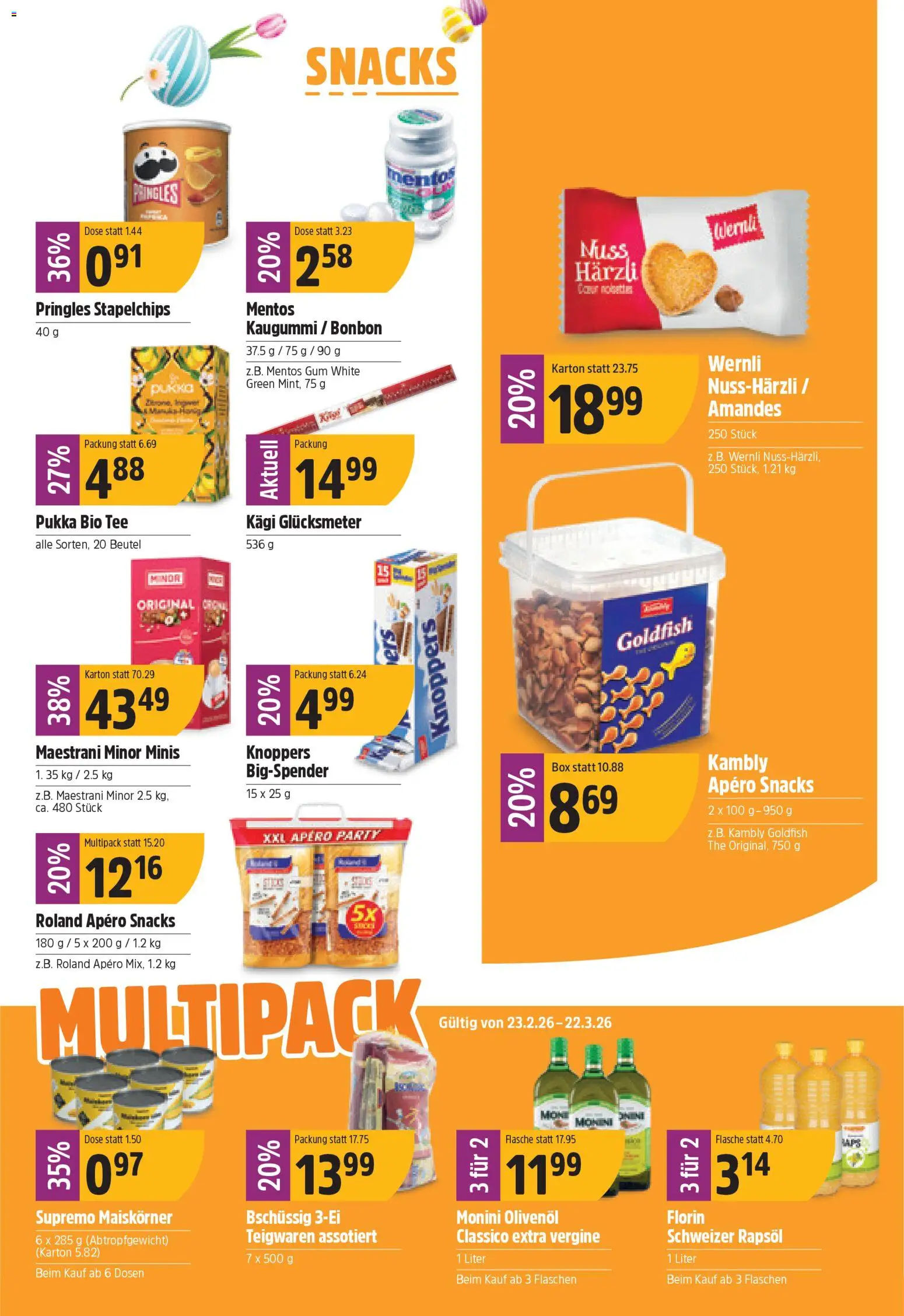 TopCC aktionen – gültig ab 09.03.2026 | Seite: 15 | Produkte: Box, Rapsöl, Teigwaren, Tee