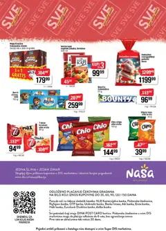 Super DIS katalog - pregled Super DIS kataloga - važi od 21.12.2025 | Strana: 24 | Proizvode: Bounty, Paprika, Mleko, Šljiva