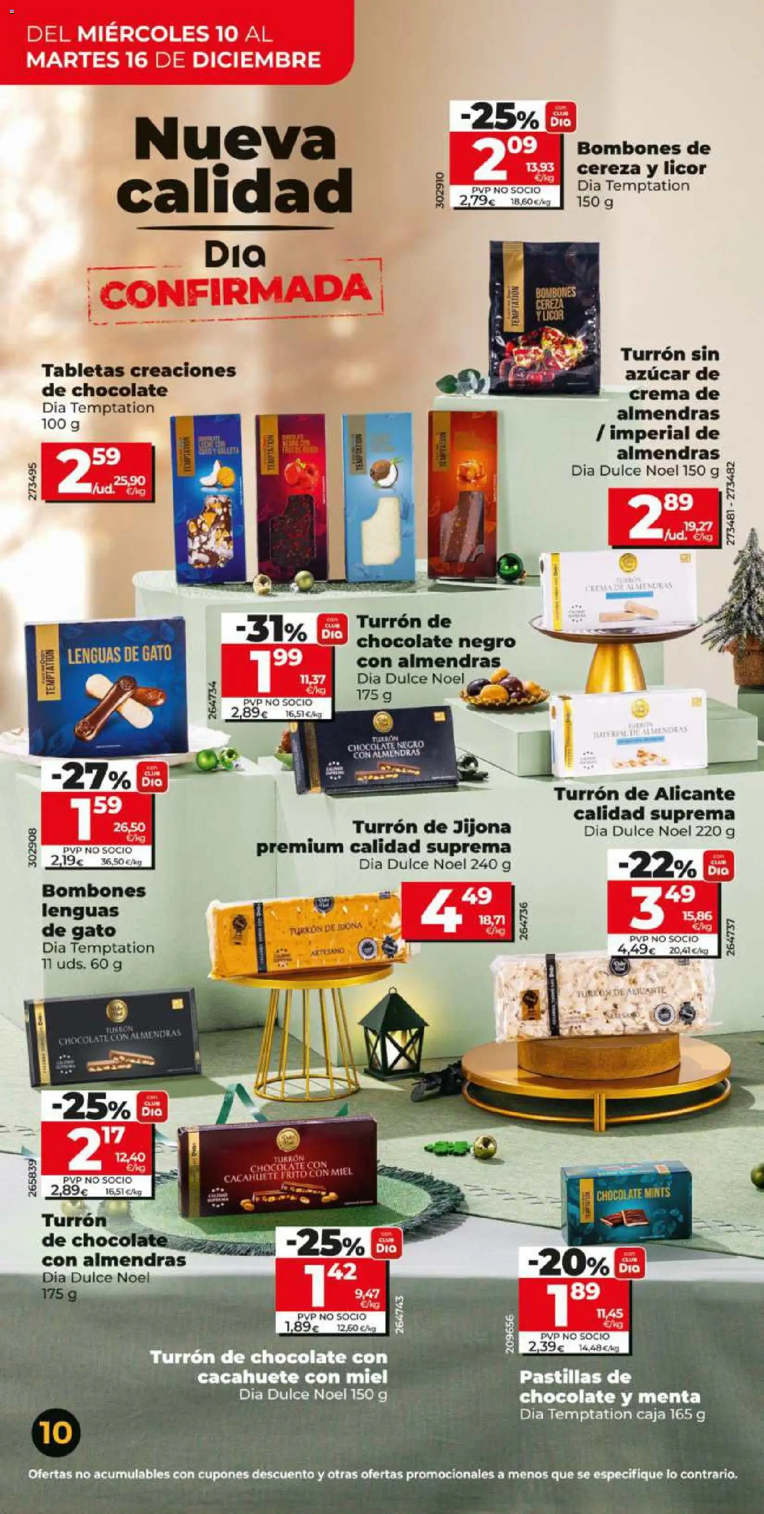 Dia - folleto Market │ válido desde el 10.12.2025 | Página: 10 | Productos: Ψηφιακή κάμερα, Licor, Chocolate, Caja