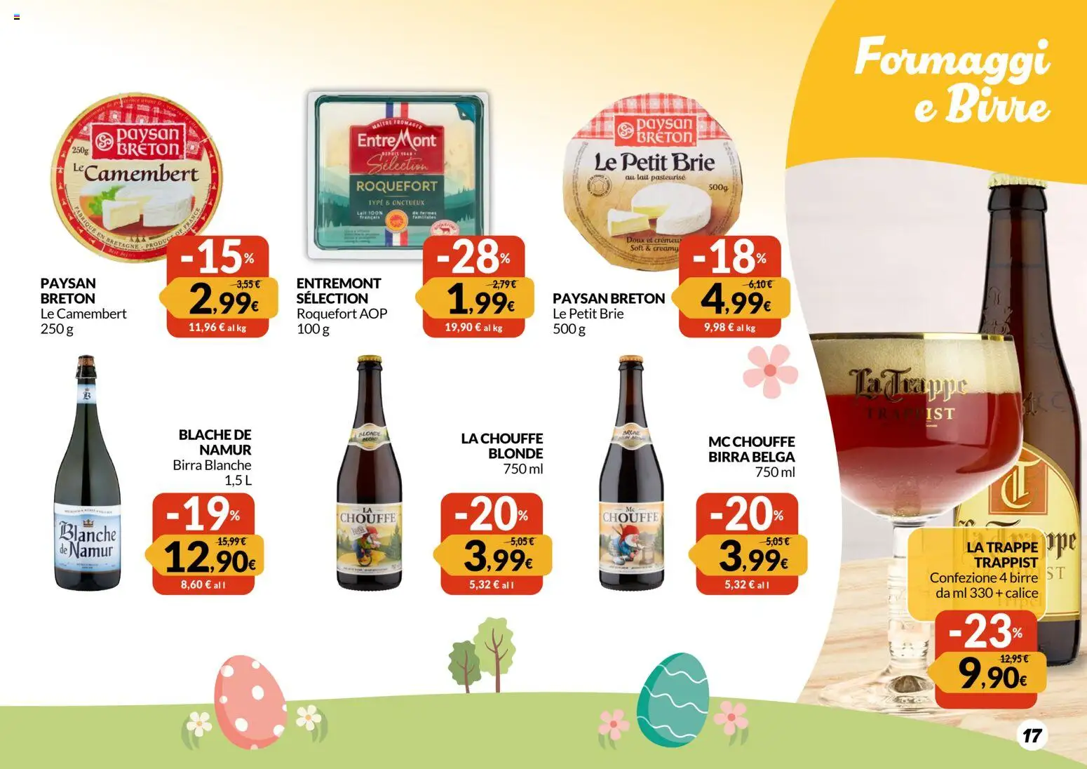 Volantino Famila del 12.03.2026 | Pagina: 17 | Prodotti: Calice, Birra