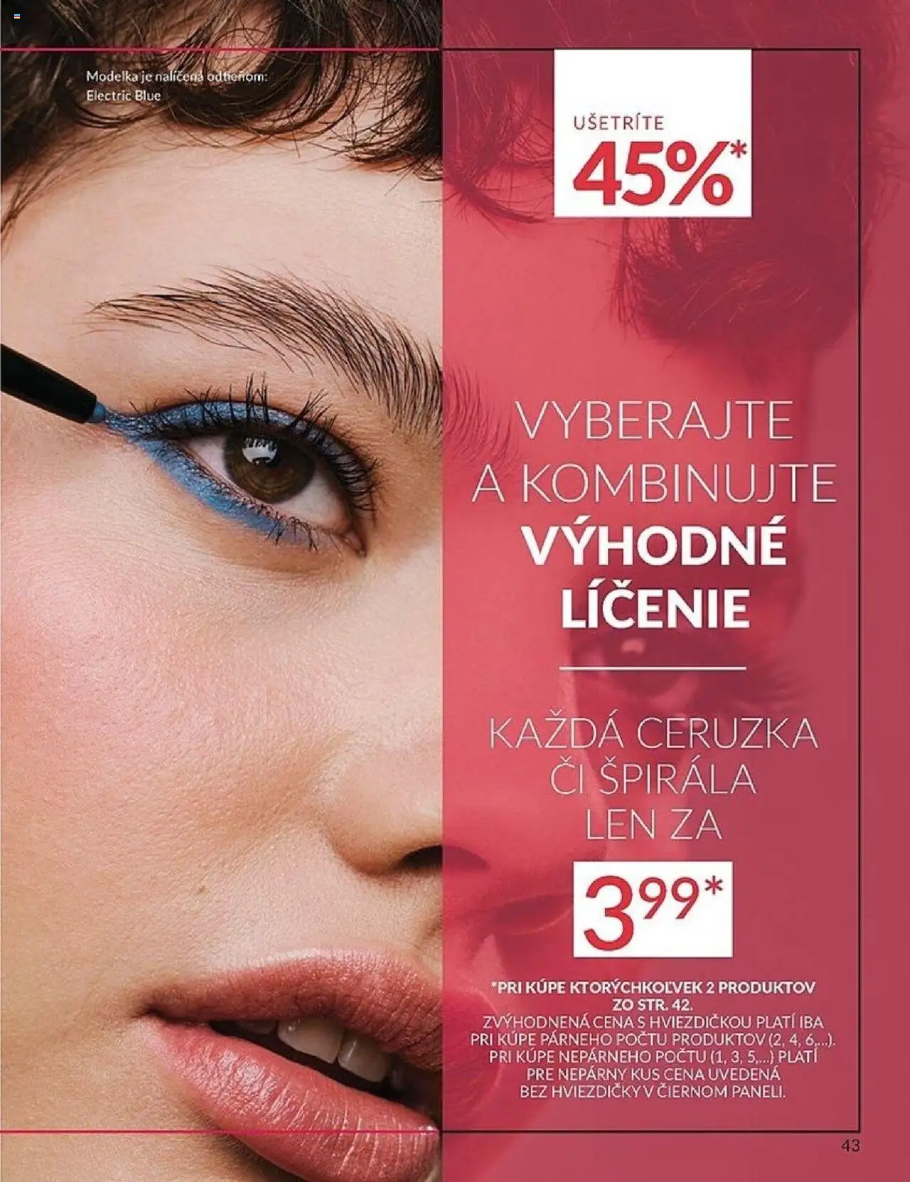 Nové Avon akcie – leták je platný od 01.10.2025 | Strana: 43 | Produkty: Ceruzka