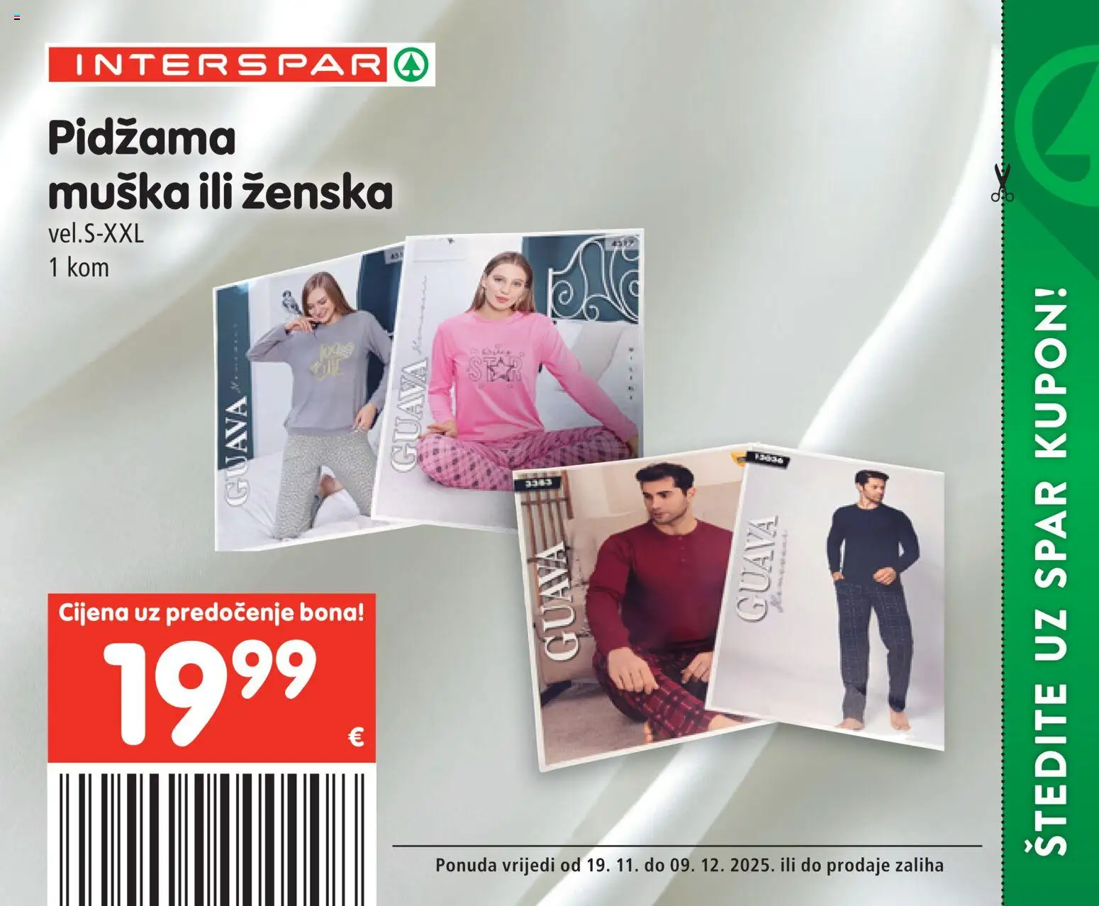 Interspar katalog | vrijedi od 19.11.2025 | Stranica: 40 | Proizvodi: Pidžama