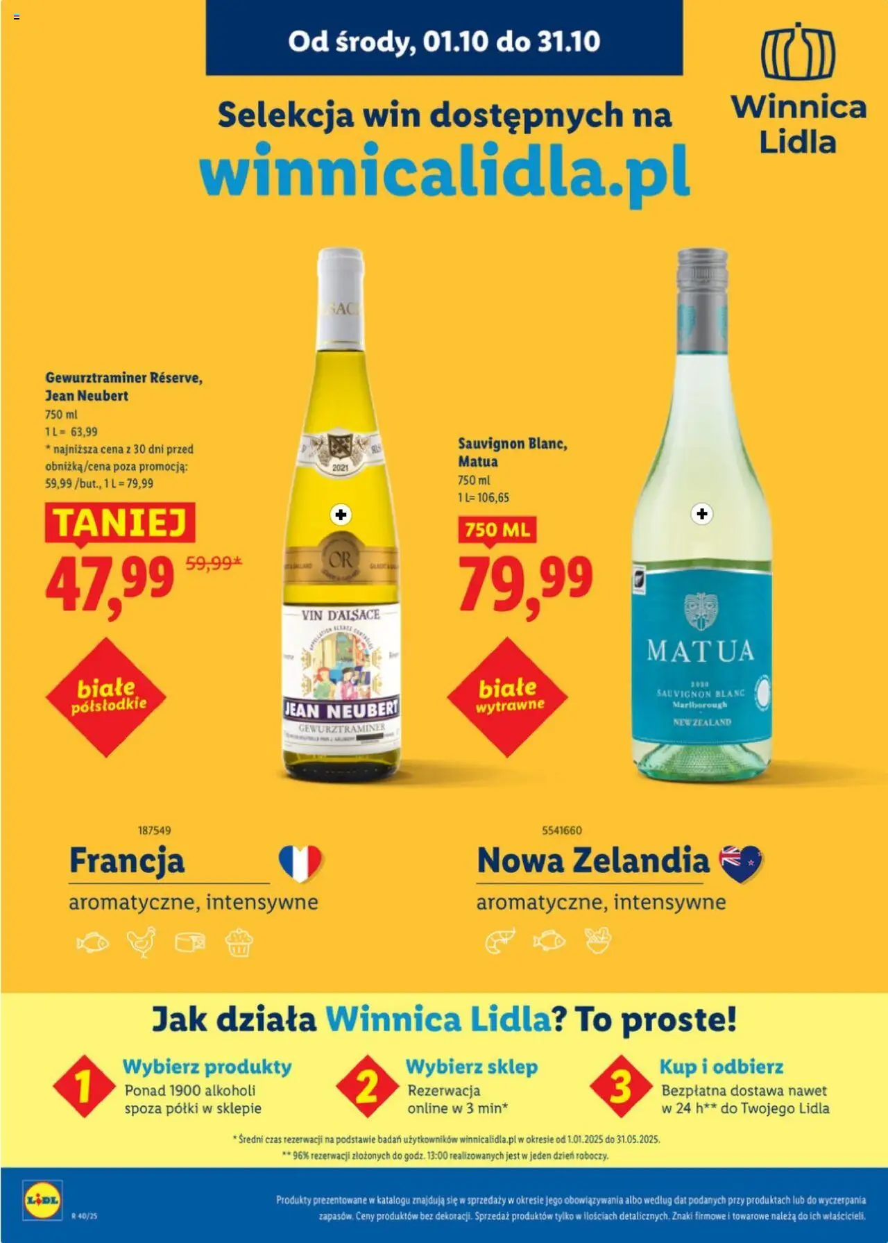 Lidl Katalog karta win od 01.10.2025 | Strona: 21