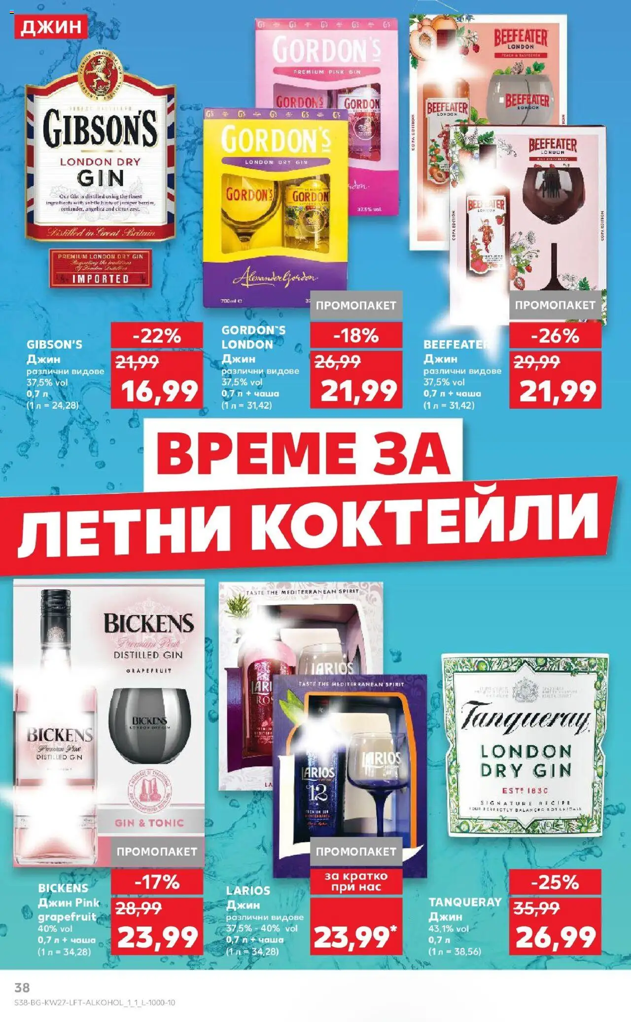  | Страница: 38 | Продукти: Чаша, Джин