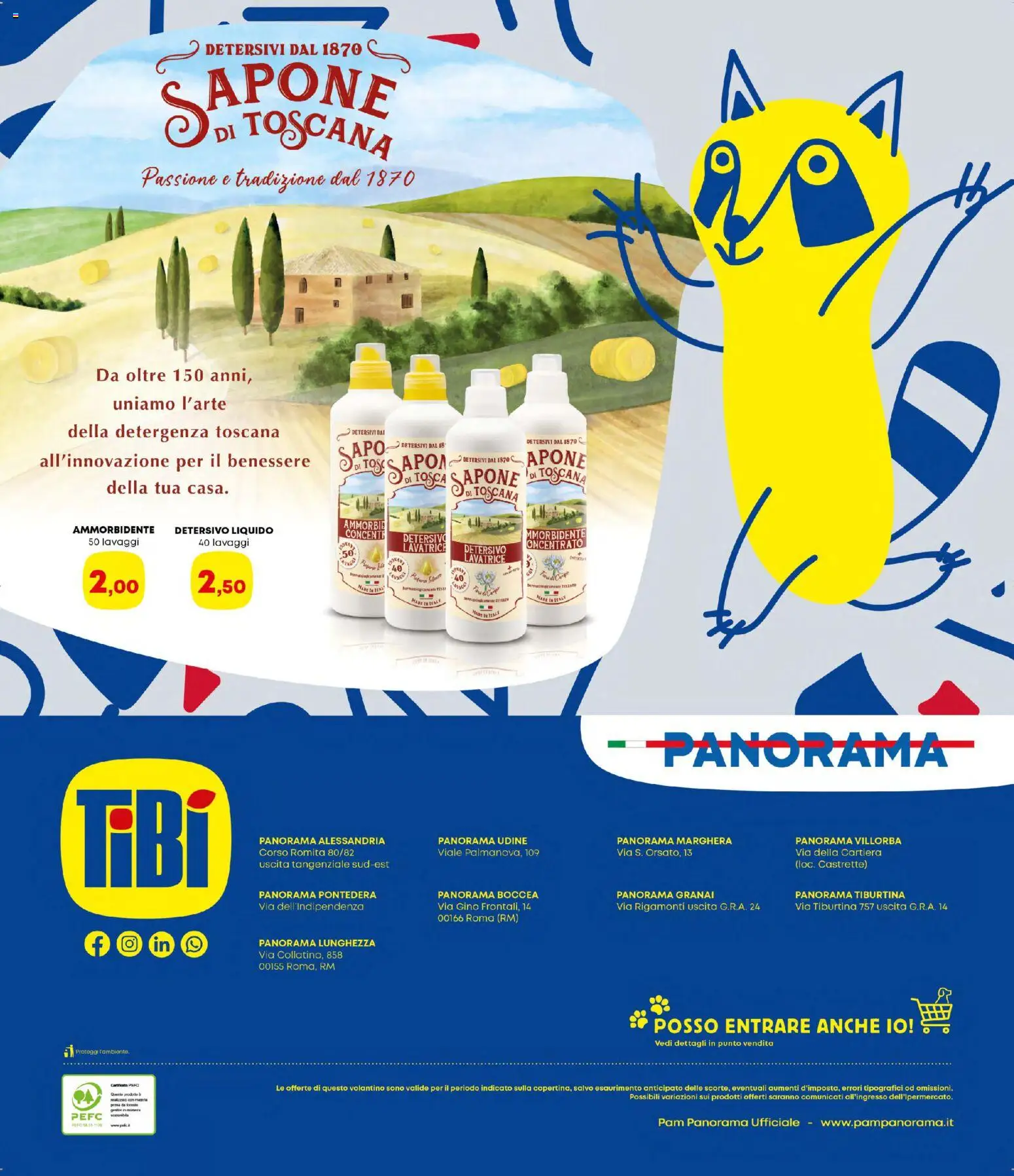 Volantino Panorama del 02.01.2026 | Pagina: 12 | Prodotti: Sapone, Ammorbidente, Lavatrice