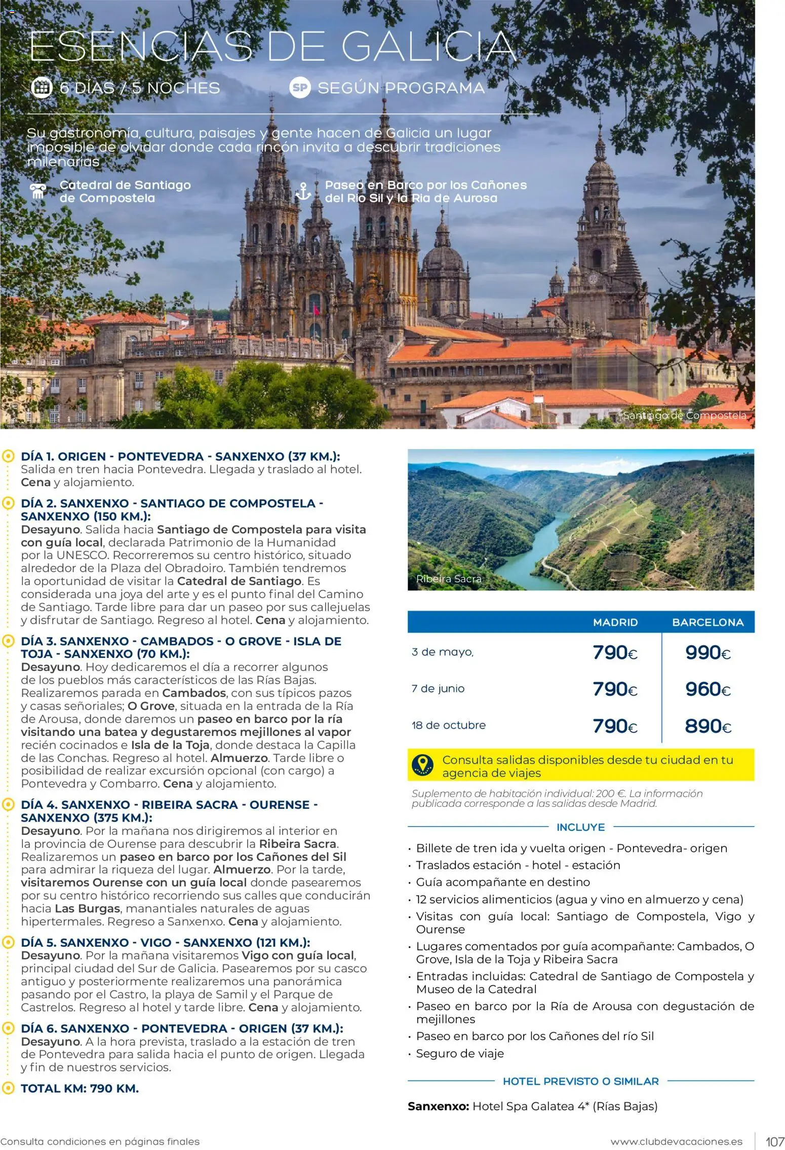 Viajes El Corte Inglés Club de Vacaciones │ válido desde el 01.02.2026 | Página: 107 | Productos: Vino
