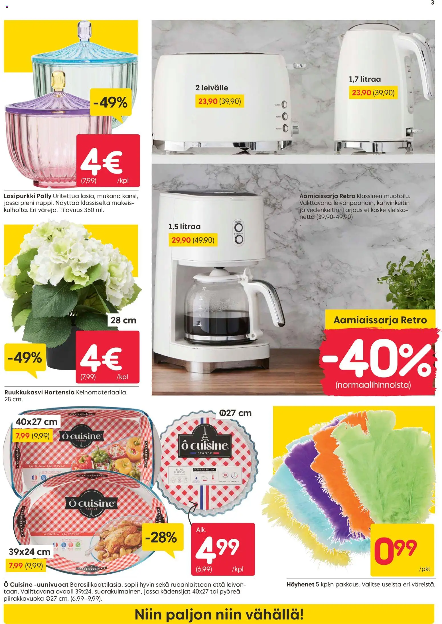 Rusta tarjoukset – voimassa 30.03.2026 alkaen | Sivu: 3 | Tuotteet: Kahvinkeitin