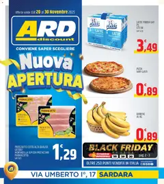 Anteprima del volantino ARD Discount Nuova Apertura Sardara catalogo valido a partire dal 18.11.2025