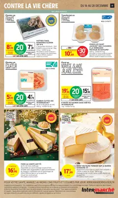 Intermarché - Prévisualisation de GAMBAS CUITES ASC INTERMARCHE, de 30 à 40 pièces au kilo 400 g - 14,98 € le kg valide à partir de 16.12.2025 | Page: 19