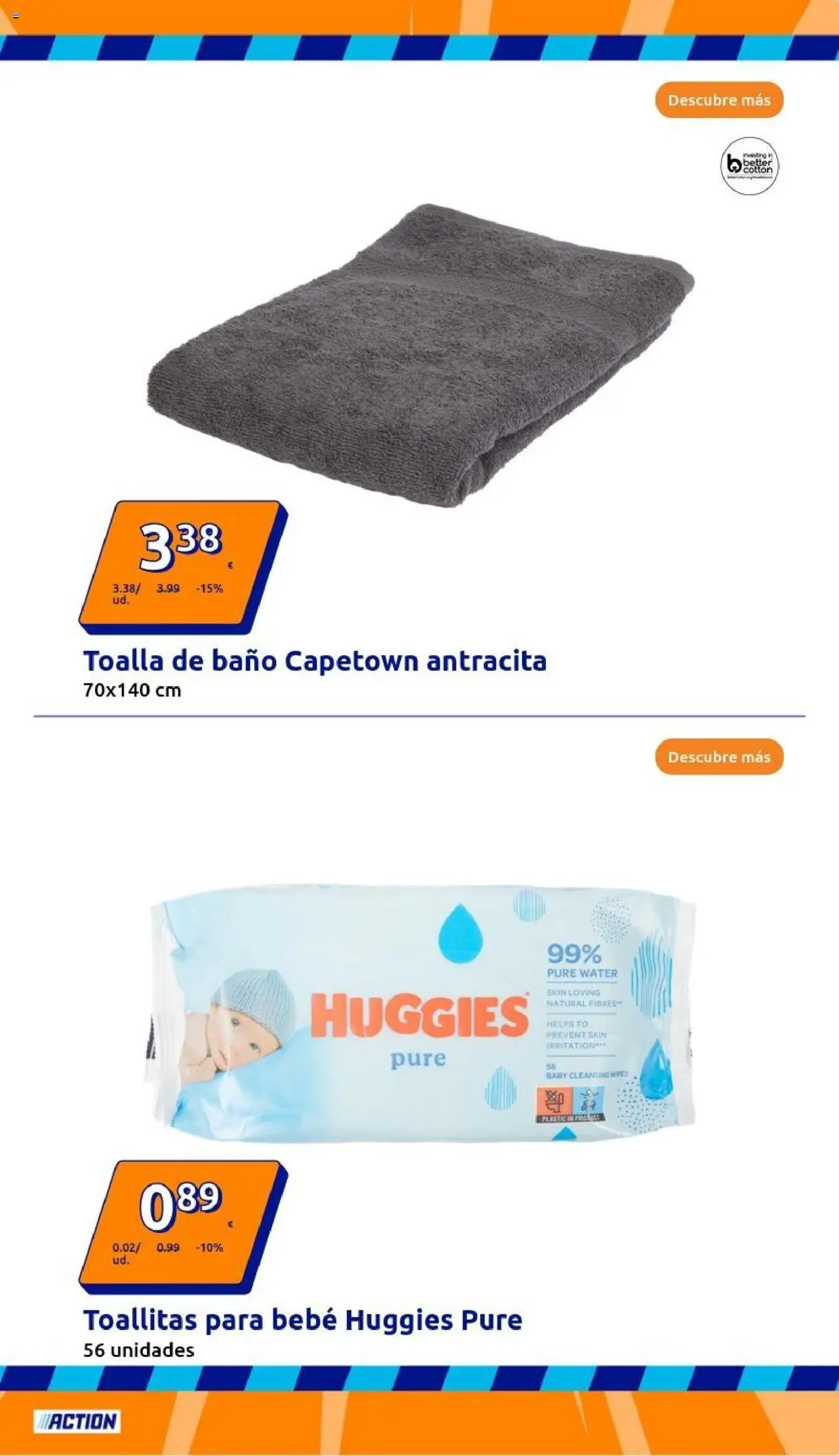 Action - Action ES week 37 2025 │ válido desde el 10.09.2025 | Página: 7 | Productos: Toalla de baño, Baño