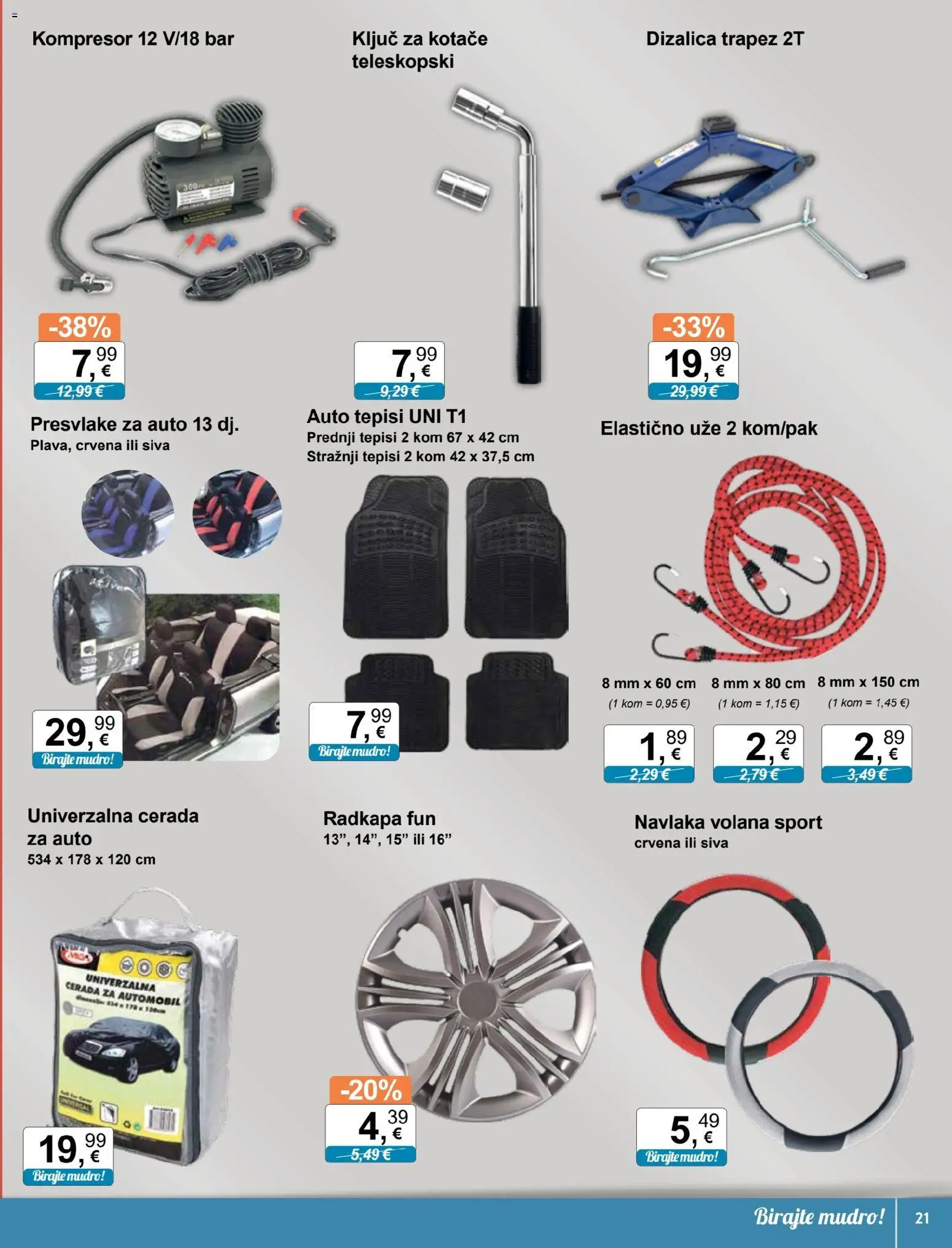 KTC katalog | vrijedi od 18.02.2026 | Stranica: 21 | Proizvodi: Auto tepisi, Kompresor