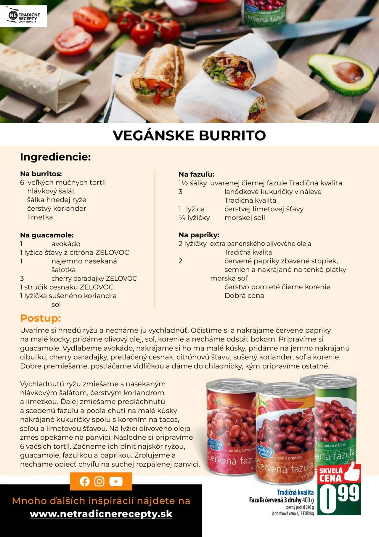 Nové COOP Jednota akcie – leták je platný od 18.09.2025 | Strana: 31 | Produkty: Limetka, Paradajky, Fazuľa, Cherry paradajky