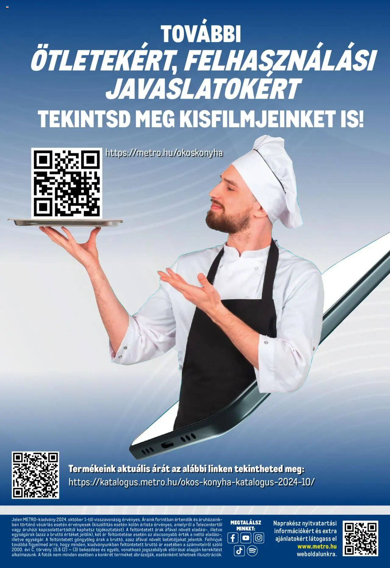 Metro akciós ujság - amely érvényes a következő dátumtól: 01.10.2024 | Oldal: 20 | Termékek: Szőlő