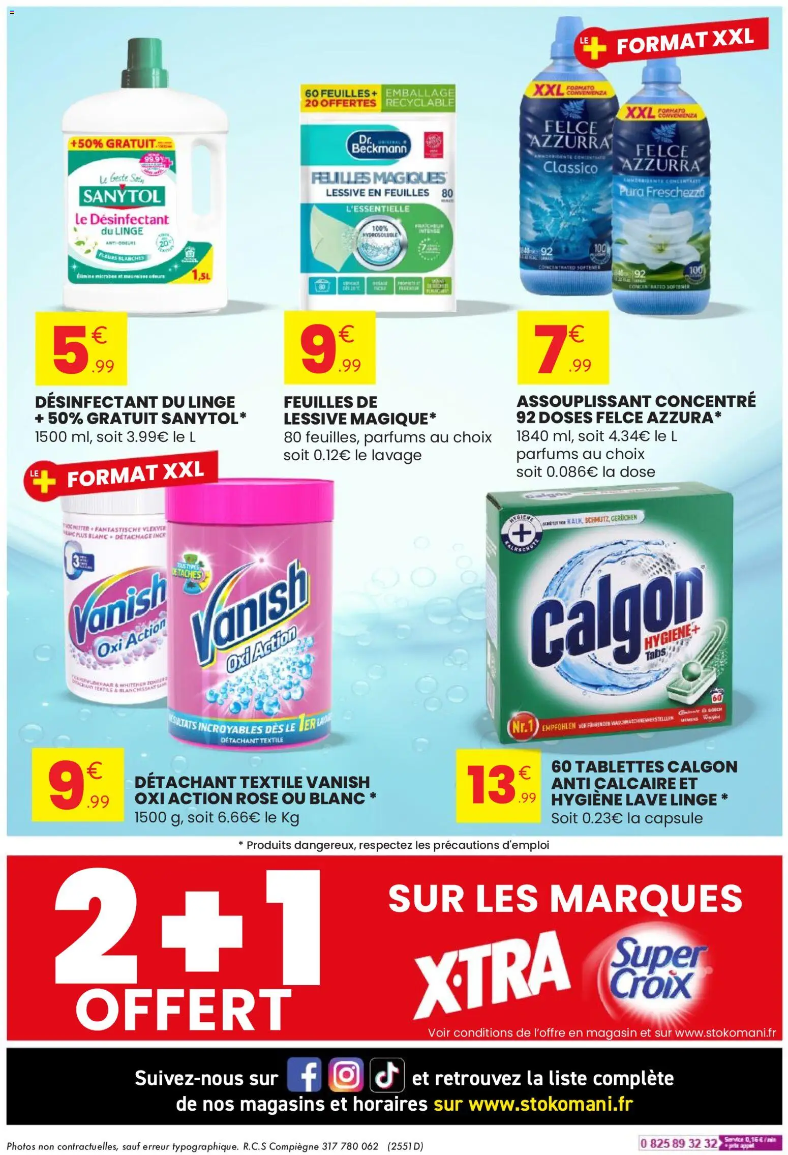 {H1} | Page: 24 | Produits: Lave linge, Détachant, Lessive