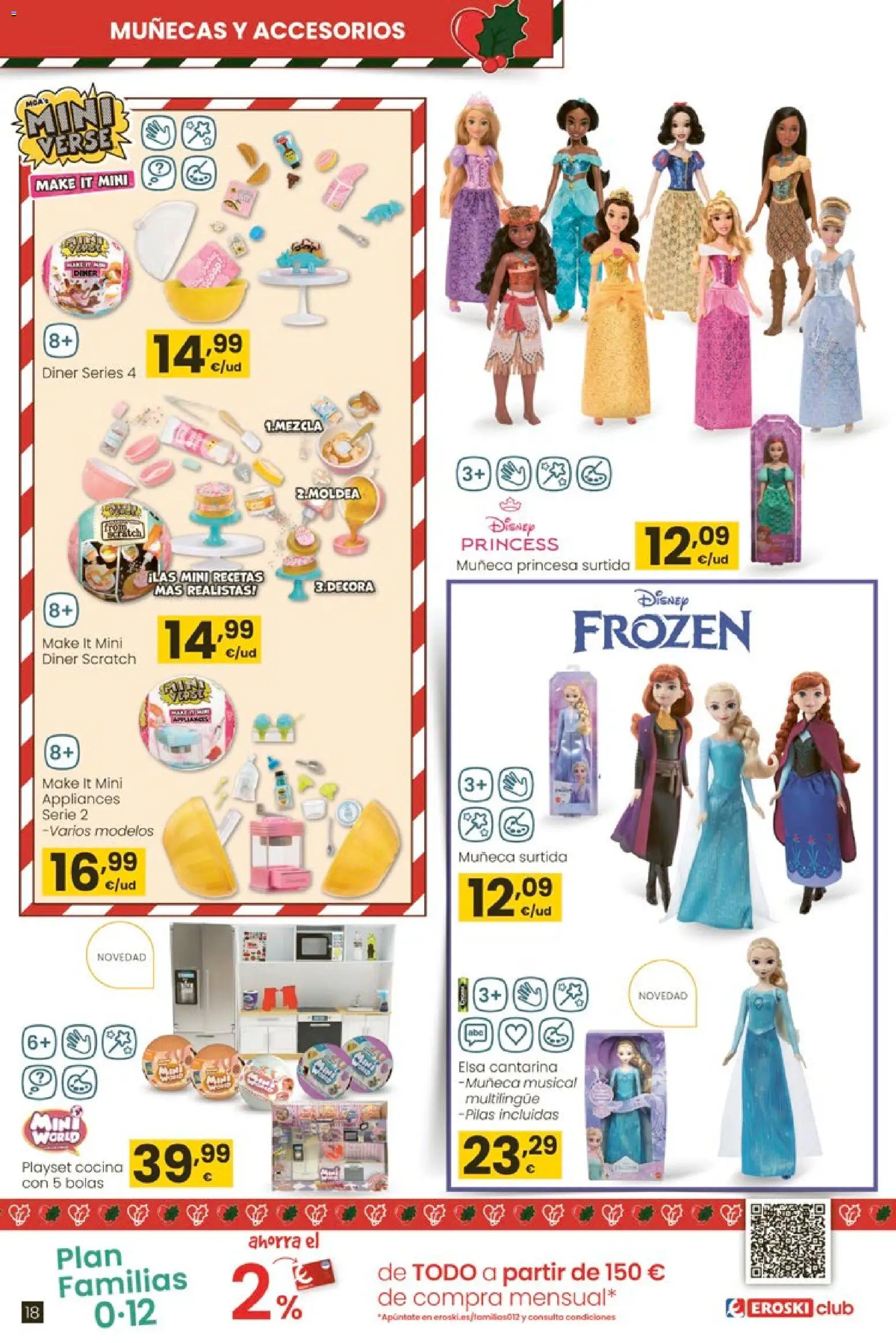 Eroski - Juguetes │ válido desde el 06.11.2025 | Página: 18 | Productos: Muñeca, Cocina