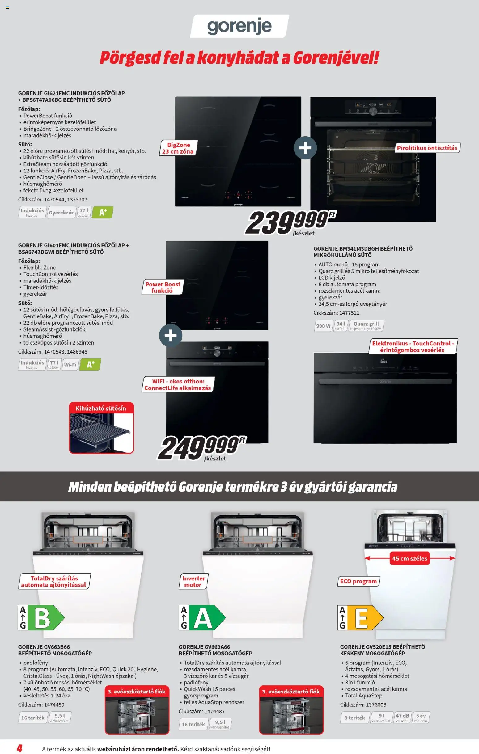 Media Markt akciós ujság - amely érvényes a következő dátumtól: 04.02.2026 | Oldal: 4