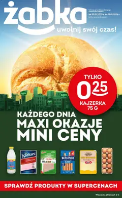 Pogląd oferty "Żabka Gazetka" - ważna od 30.12.2025